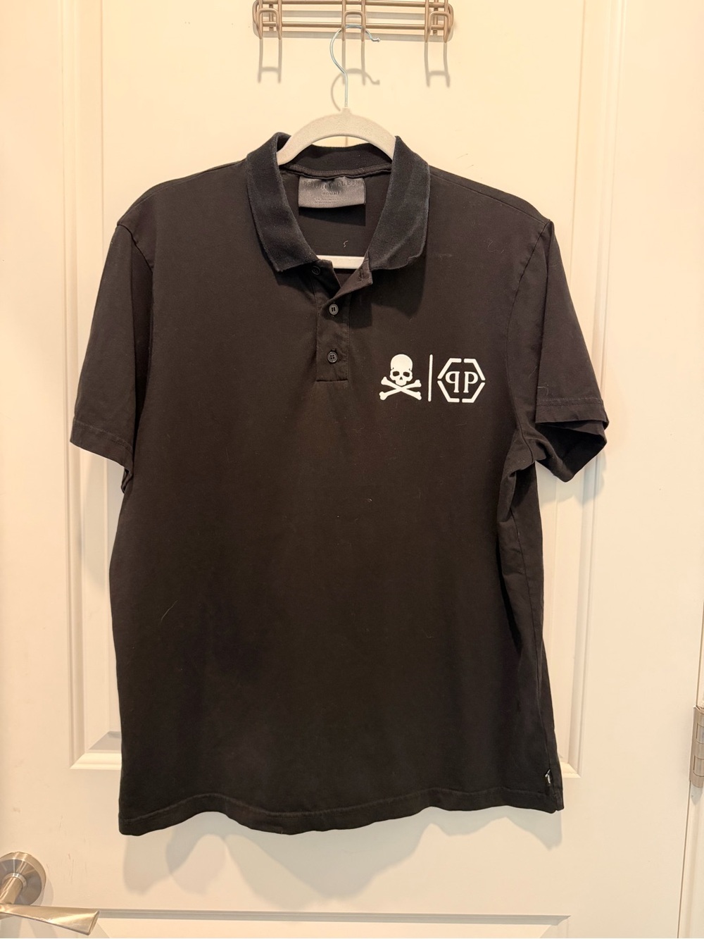 Philipp Plein Short Sleeve
Skull & Bones Polo Shirt Size L